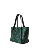 Alex Medium Geometric-Print Tote Bag, Green/Multi