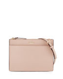 cameron street clarise leather clutch bag