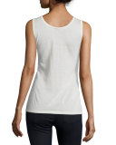 Cashmere Modern Scoop-Neck Tank 