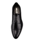 Spazzolato Cap-Toe Oxford