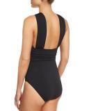 Crisscross Front One-Piece Swimsuit