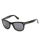 Jack Square Polarized Sunglasses, Black