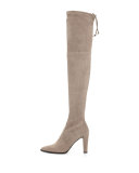 Highstreet Stretch Over-the-Knee Boot, Topo