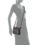Longchamp 2.0 Crossbody Bag, Mocha/Black
