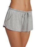 Darby Drawstring-Waist Lounge Shorts, Light Gray