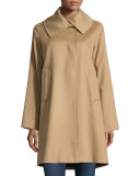 The Jane Cashmere Coat, Black