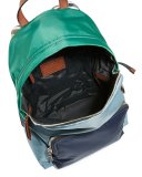 Abbeydale Colorblock Backpack, Slate Blue