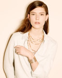 Marrakech Supreme Tricolor Three-Strand Necklace, 31.5"