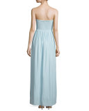 Bayou Strapless Sweetheart Gown, Mist 