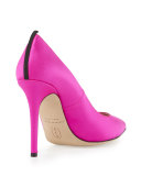 Fawn Pointed-Toe Pump, Pink