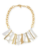 Dauphiné Pearly Stick Collar Necklace