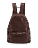 Buffalo Leather Backpack, Copper