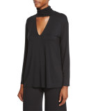 Marla Cutout Turtleneck Top 