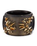 Studded Hinge Cuff Bracelet