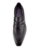 Andy Leather Loafer, Black