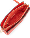 Ivy Leather Crossbody Bag, Samba