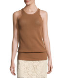Mesh Racerback Tank, Copper