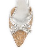 Dede Metallic Slingback Sandal