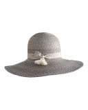 Luna Wide-Brim Straw Hat