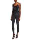 Le Skinny de Jeanne Ankle Jeans, Muddywaters Gray