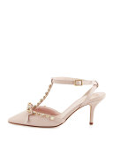 julianna t-strap bow pump, petal pink