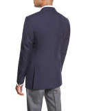 O'Connor Base Plainweave Sport Coat, Navy