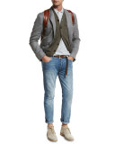 Lightweight Slim-Fit Denim Jeans