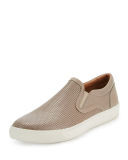 Ace Perforated Leather Skate Sneaker