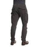 Rovic 3D Tapered-Leg Cargo Pants, Raven