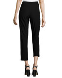 Crepe Ankle Pants