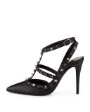 Rockstud Rolling 100mm Pump, Black (Nero)