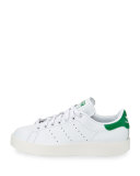 Stan Smith Bold Fashion Sneaker, White/Green