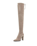Highstreet Stretch Over-the-Knee Boot, Topo