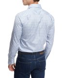 Terrace Check Sport Shirt, Lilac