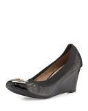 Jolie Logo 65mm Wedge Pump