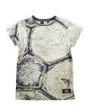 Rider Stone-Print T-Shirt, Sizes 4-12