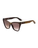 Geometric Butterfly Sunglasses