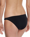 St. Lucia Solid Swim Bottom, Black