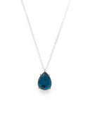 925 Rock Candy Wonderland Pear Pendant Necklace in Frost