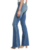 Voyage Flare-Leg Denim Trousers, Ten Thousand Thin