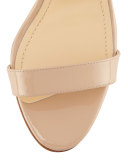 Chaos Ankle-Strap Sandal, Nude