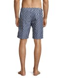 Dane 2 Graphic Swim Trunks, Navy