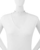 Flawless Volume Choker Necklace with Diamonds in White Gold