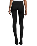 Super Long Leggings, Black, Plus Size