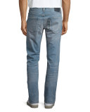 Holden Anchor Slim-Fit Denim Jeans, Light Blue