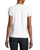 The Crewneck Tee, White