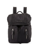 Mallorca Nylon Backpack, Black