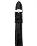 18mm Alligator Strap, Black