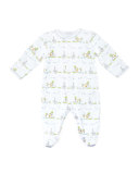 Noah's Ark Printed Pima Bib