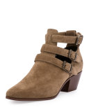 Rock Triple-Strap 40mm Bootie, New Sigaro
